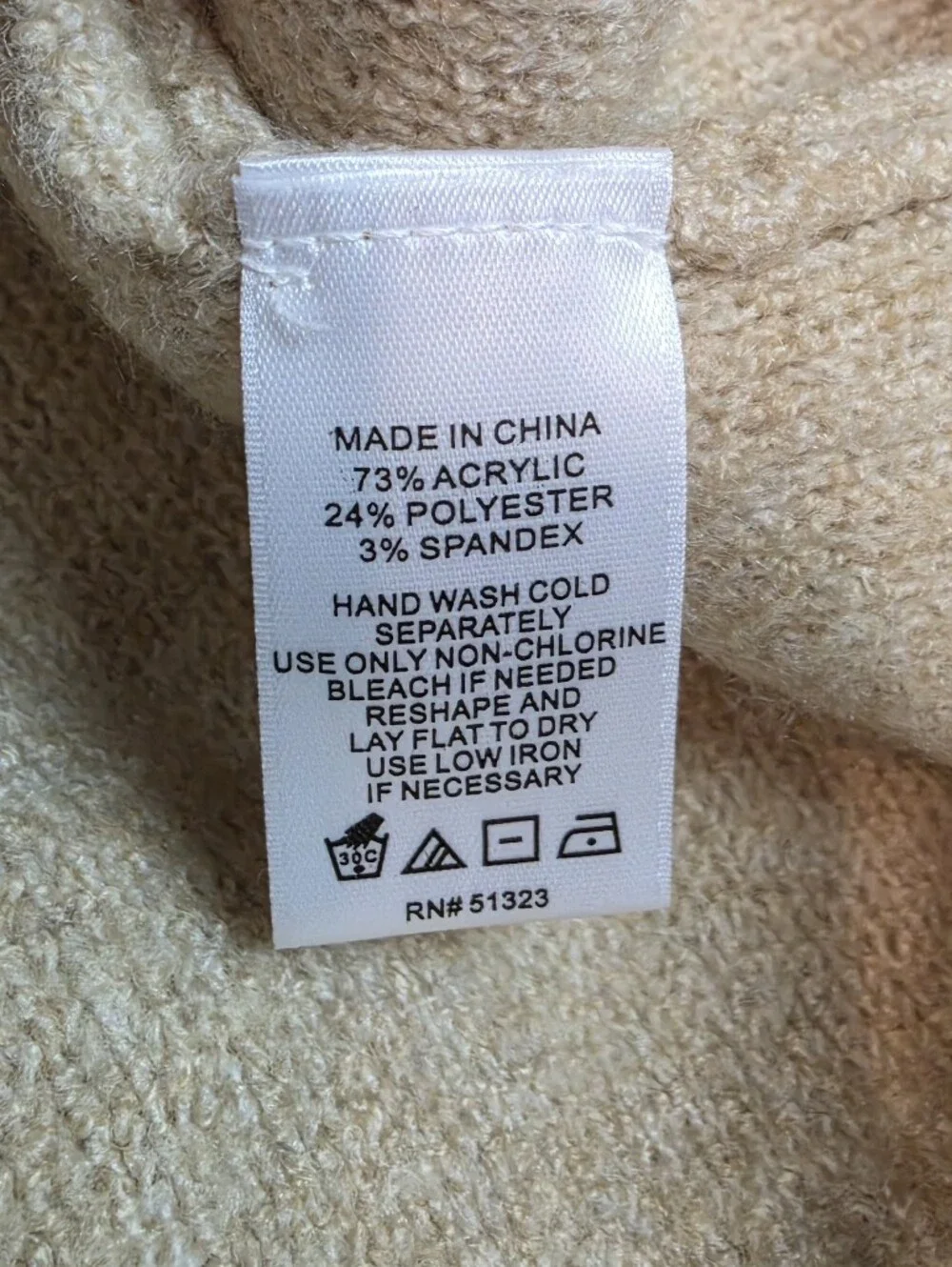 CeCe Classic Cream Button-Front Pocket Sweater